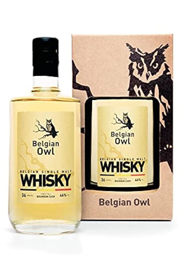 The Belgian Owl Single Malt Whisky 46% - 500ml in Giftbox 902253813