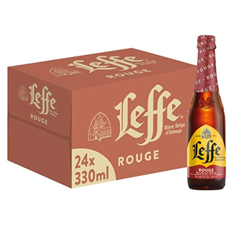 Leffe Rouge, Birra Bottiglia - Pacco da 24x33cl 52729968