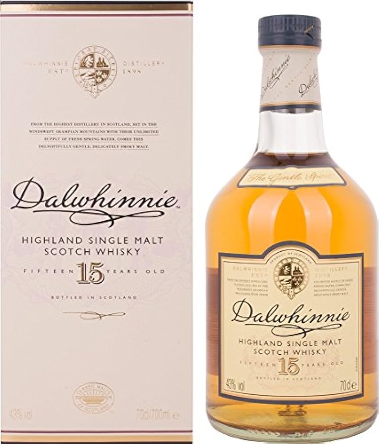 Glenkinchie 12 Year Old Whisky - 70 cl & Dalwhinnie 15 Anni Single Malt Scotch Whisky - 700 ml 263768952