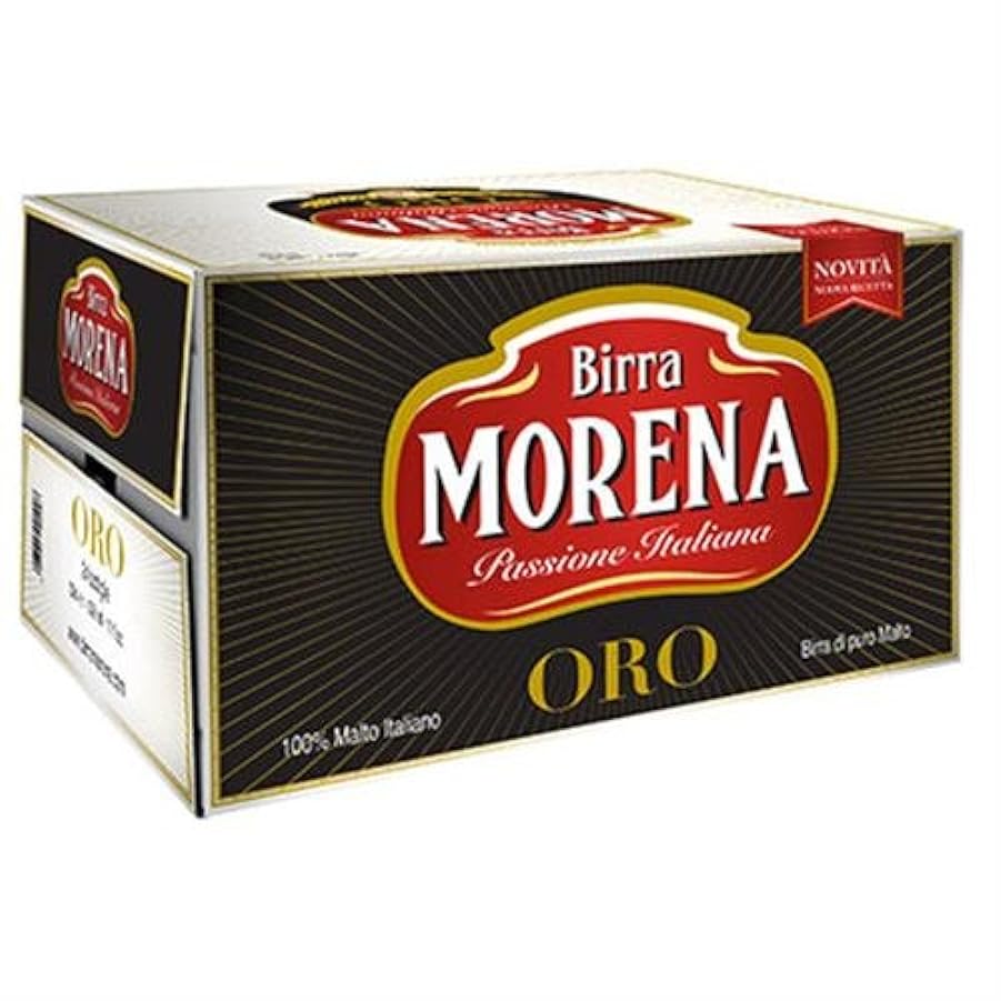 Birra Morena Oro - 24 bottiglie da 33cl 863500858