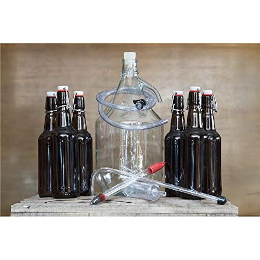 THE BELGIAN BREWERY - Kit birra biondo 5L - 15 bottiglie 33 Cl - Craft Beer Belge - Idea Regalo 772852646