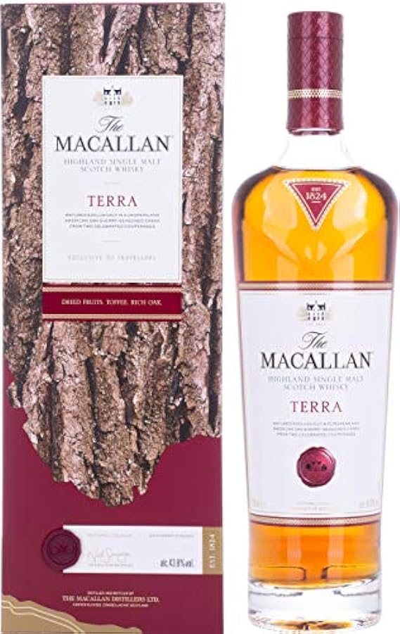 The Macallan TERRA Highland Single Malt Scotch Whisky 43,8% Vol. 0,7l in Giftbox 567394599
