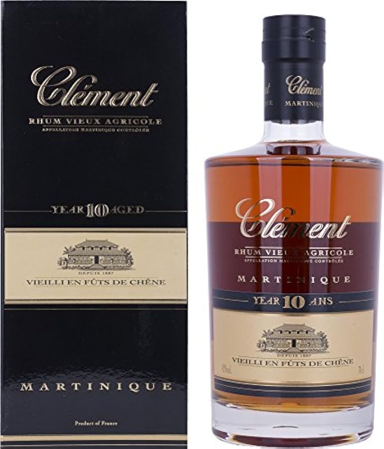 Clément Rhum Vieux Agricole 10 Years old Martinique, 700 ml 701017801