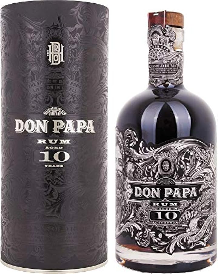 Don Papa Rum 10 Years Old 43% Vol. 0,7l in Giftbox 475514381