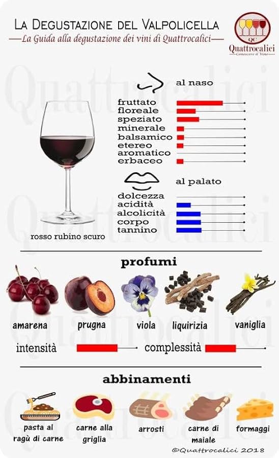 Valpolicella Ripasso DOC Superiore - Valle Dillasi - Tenute Gugi - Vino Rosso Rubino - prodotto Verona - rifermentato sulle vinacce dell´Amarone (6 Bottiglie) 371535276