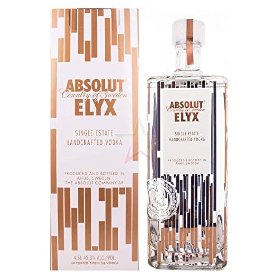 Absolut Vodka Elyx 42,3% Vol. 4,5l in Giftbox 268688570
