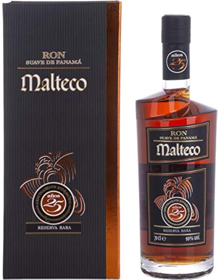 Malteco Ron 25 Años Reserva Rara 40% Vol. 0,7l in Giftbox 533571621
