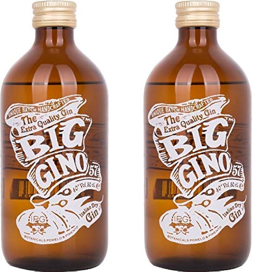 Gin Big Gino - 0,5 l (2 Bottiglie da 0,5l) 397456520