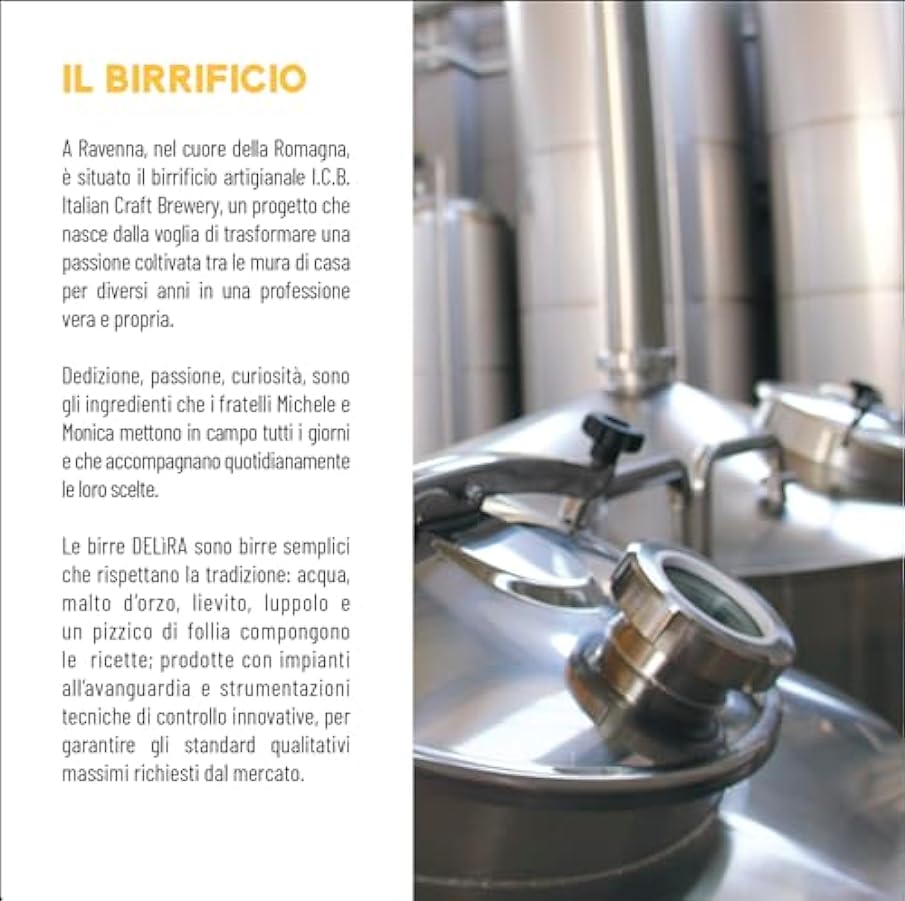Birra Artigianale Cruda Italiana DELìRA Bionda - Fusto 5 Litri - Prodotta da I.C.B. Italian Craft Brewery (3) 410491771