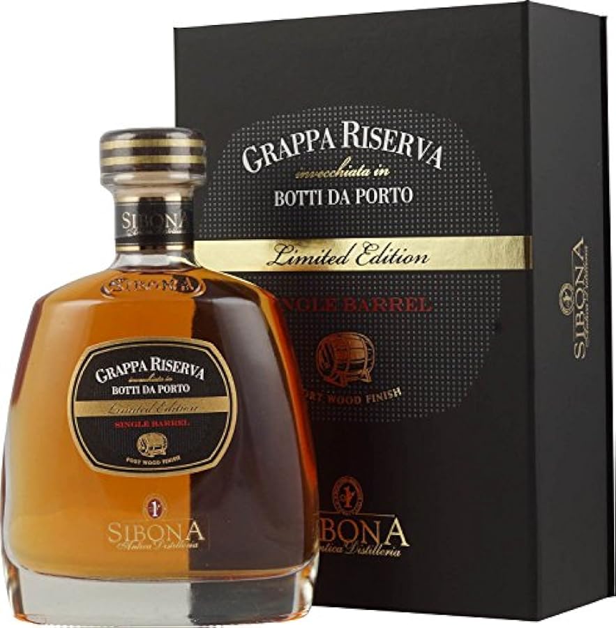 Grappa Riserva Lim. Edition single Barrel 44% 70 cl. - Distilleria Sibona 478681305